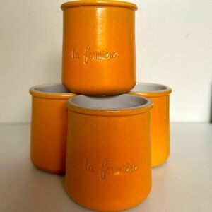 La Fermiere Clay Yogurt Cups Set